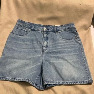 Style & Co Denim Boyfriend Shorts